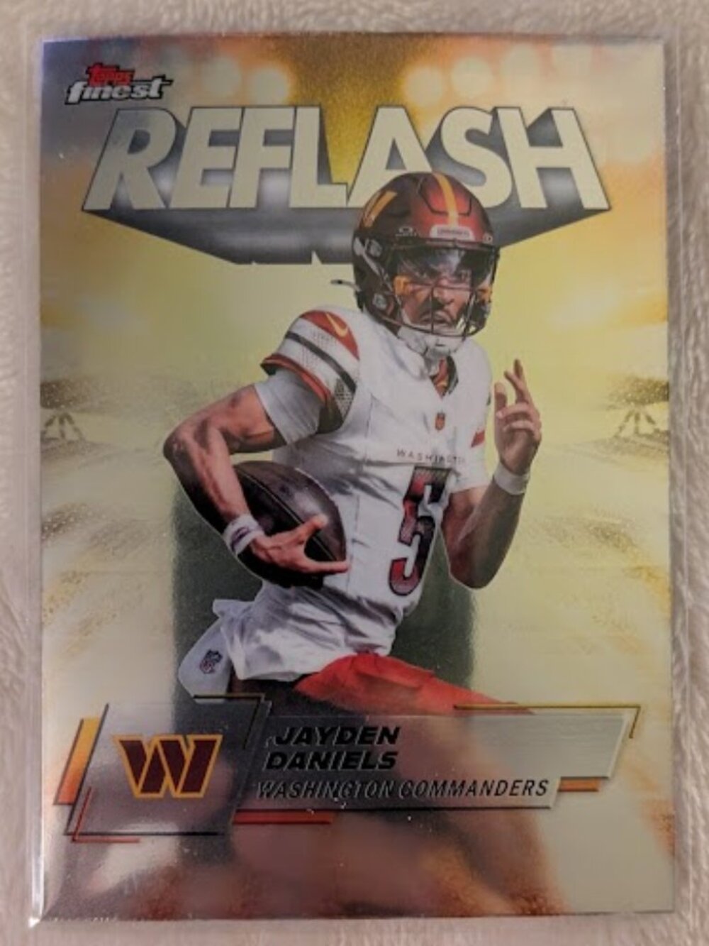 2025 Topps Finest JADEN DANIELS #RF-6